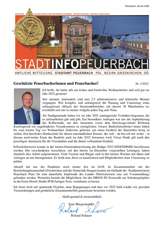 Informationsblatt Jänner
