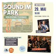 Plakat Sound im Park