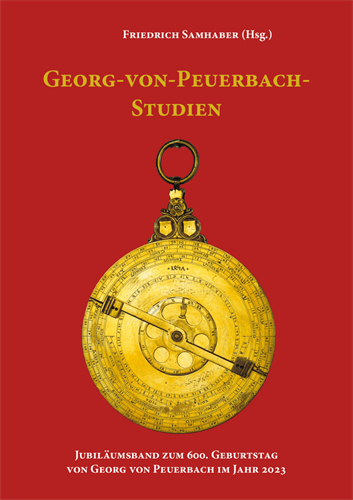 Buchumschlag Georg-von-Peuerbach-Studien