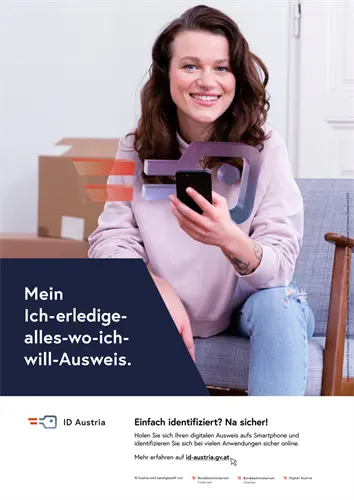 Werbebild ID Austria
